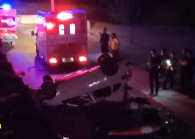 Otomobiliyle yan yola uçan sürücü öldü