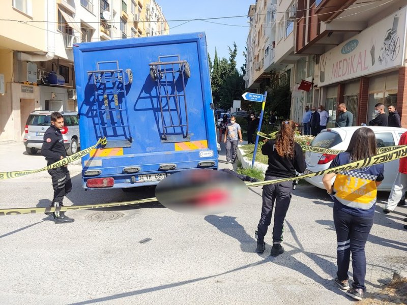 Toptancı kamyonu can aldı!