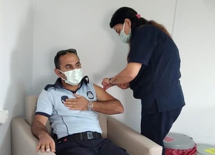 Kuşadası’nda Biontech aşısı başladı