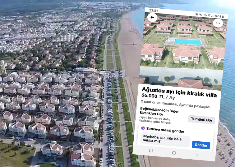 Yazlık kiraları 100 bine dayandı!