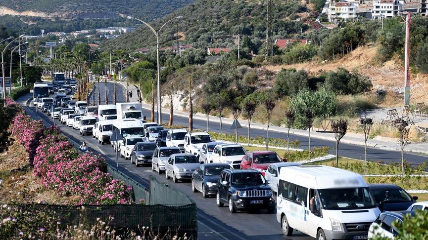 Turizmciyi güldüren konvoy