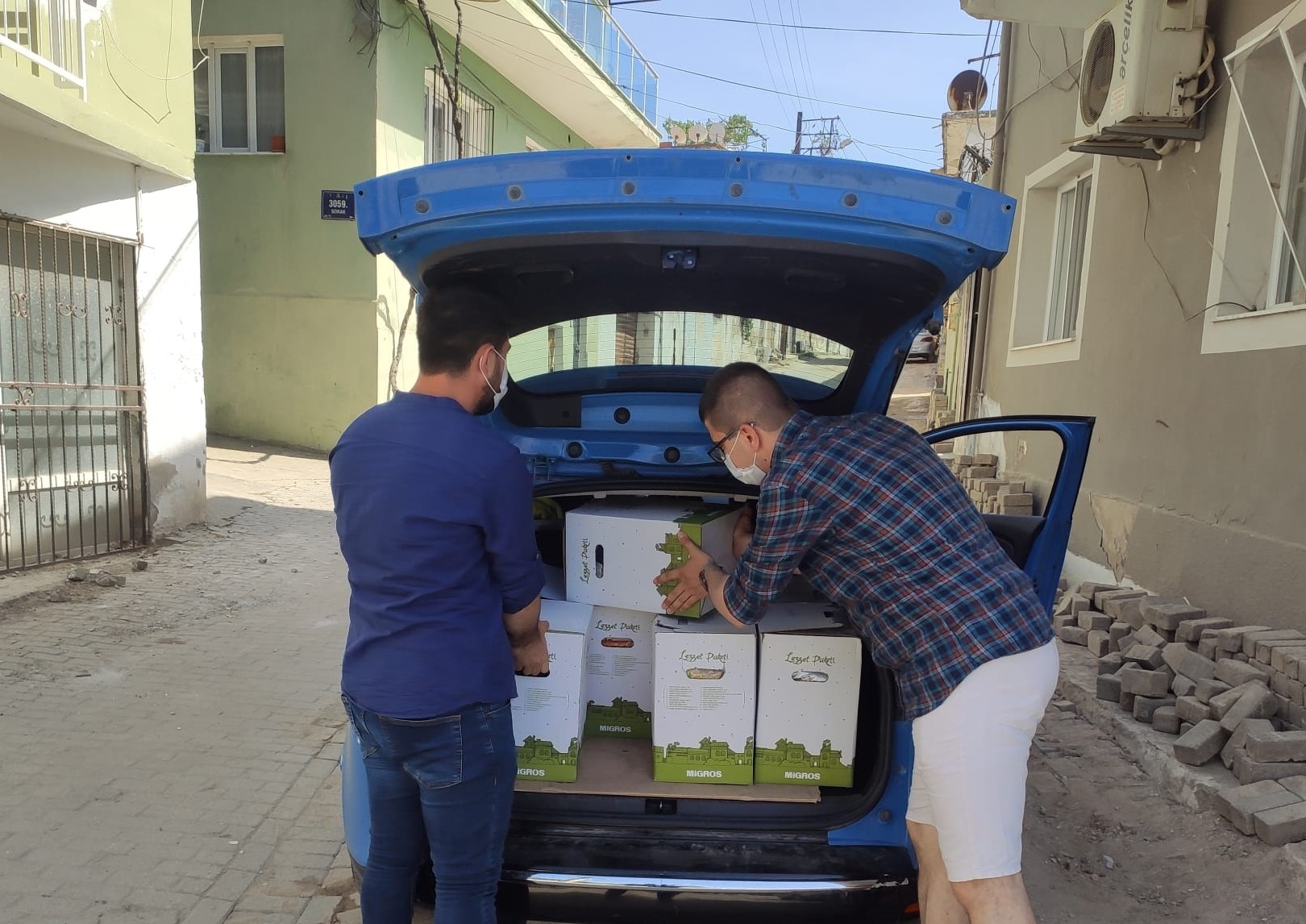 AK Partili gençler  iyilik mesaisi yaptı