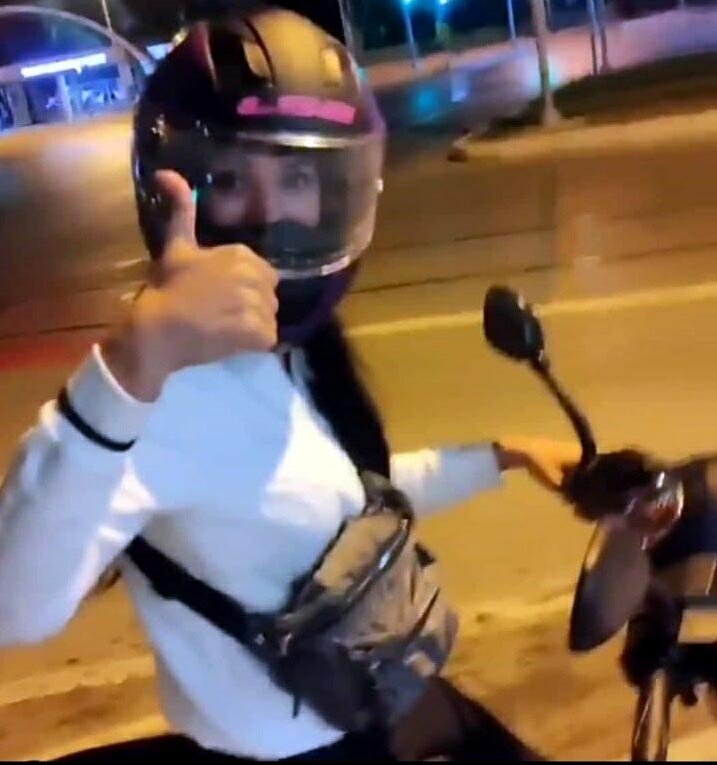 TIR’ın çarptığı motorcu Elif kurtarılamadı