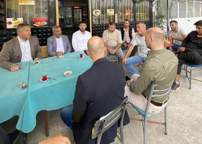 Davutlar esnafı içini döktü!