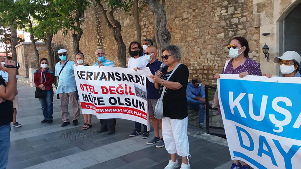Kervansaray’ı otele dönüştürmek Kuşadası tarihine ihanet etmektir