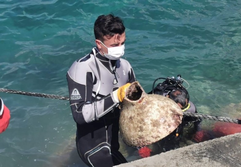 Denizden klozet bile çıktı!