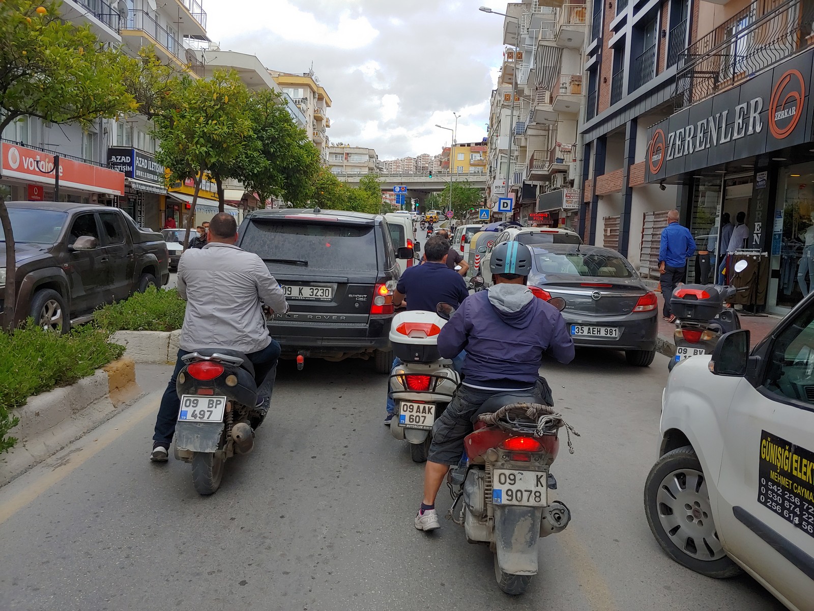 İki tekerlekli terör kabusa döndü!