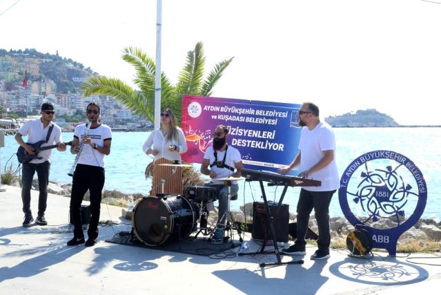 İşsiz müzisyenler, Büyükşehir  desteği ile konserlere başladı