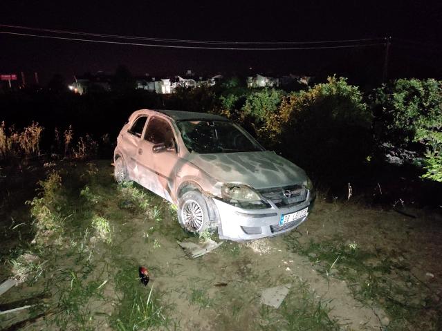 Yasağı çiğnedi, aracıyla takla attı yaralandı ama polise yakalanmadı!